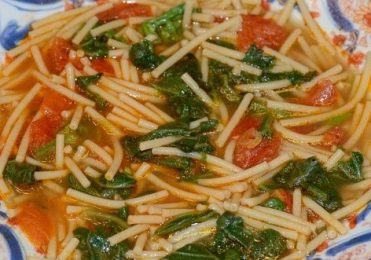 Pasta con i tenerumi